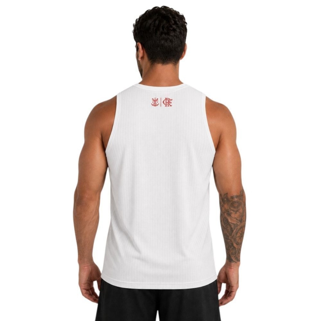 Imagem 2 do produto Camiseta Regata do Flamengo Braziline Raízes Masculina