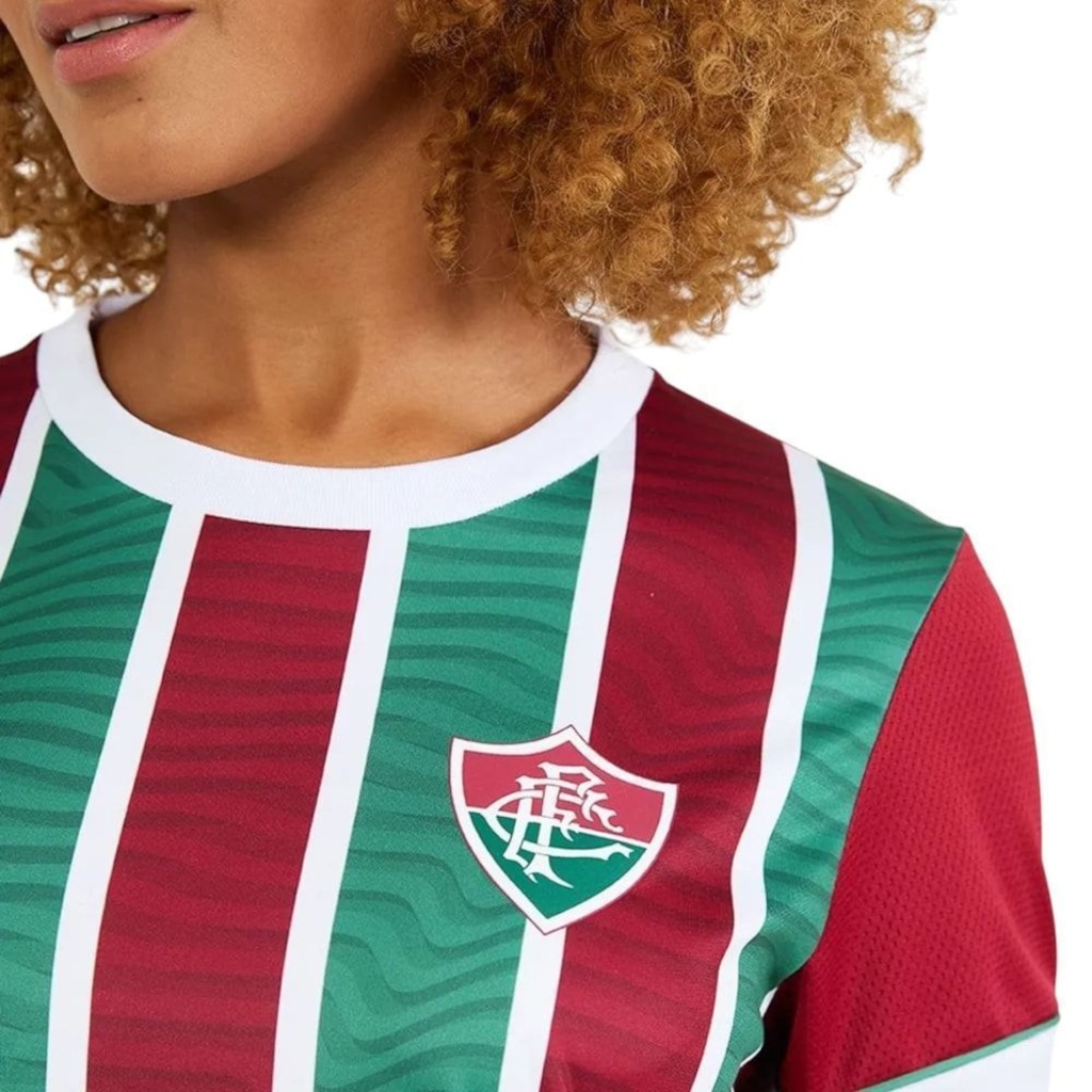 Imagem 3 do produto Camisa do Fluminense Braziline Chiado Feminina
