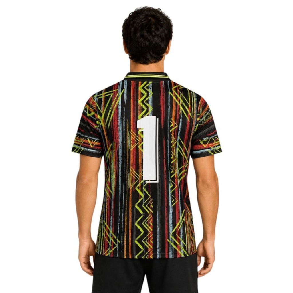 Imagem 2 do produto Camisa de Goleiro do Flamengo Betel Retrô 1995 Masculina