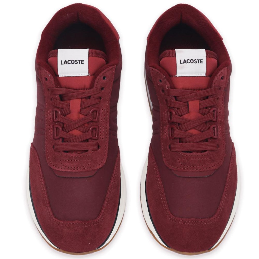 Imagem 4 do produto Tênis Lacoste L-Spin Bordô Masculino