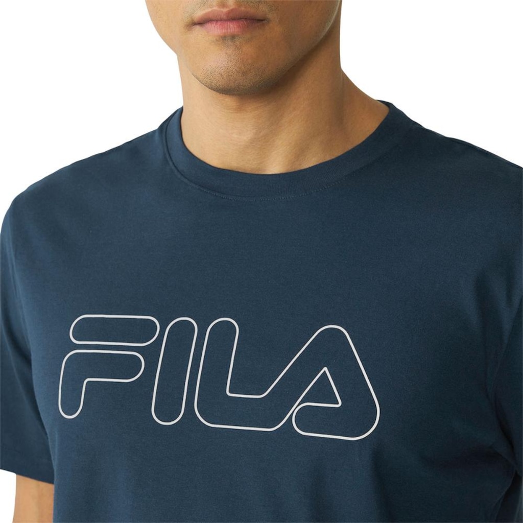 Imagem 2 do produto Camiseta Fila Regular Letter Outline Masculino