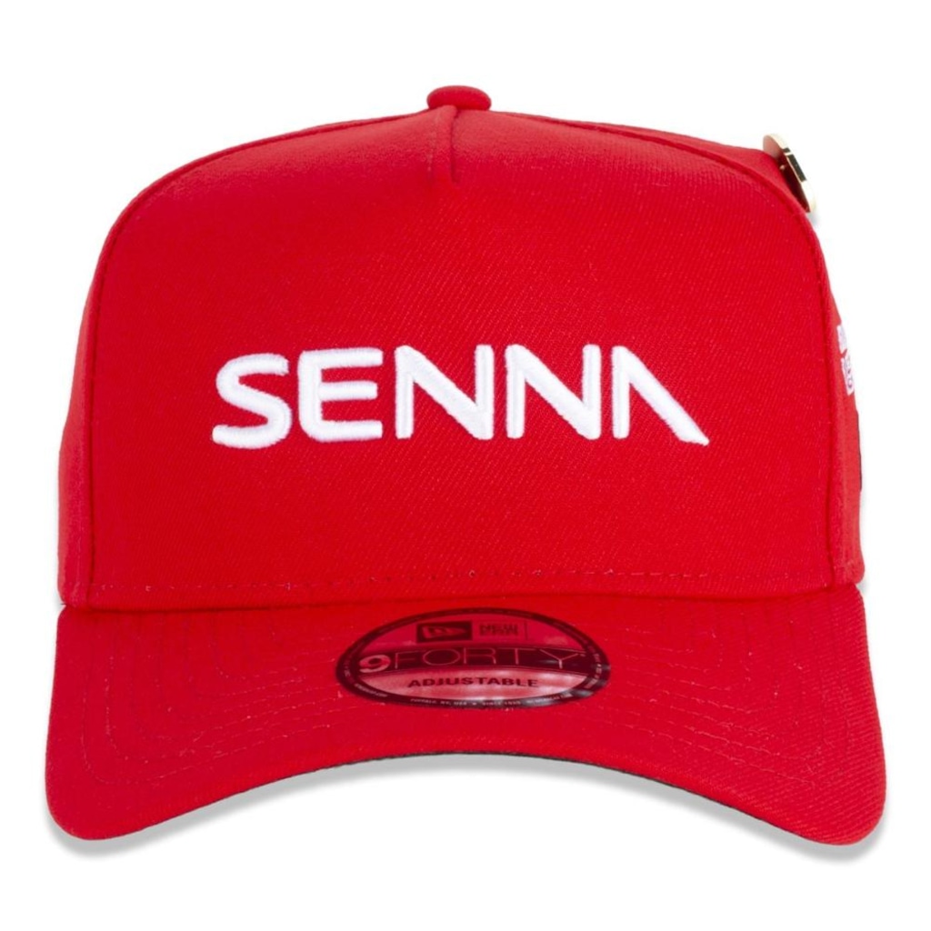 Imagem 2 do produto Bone New Era 9FORTY A-Frame Senna World Champion New Era Masculino