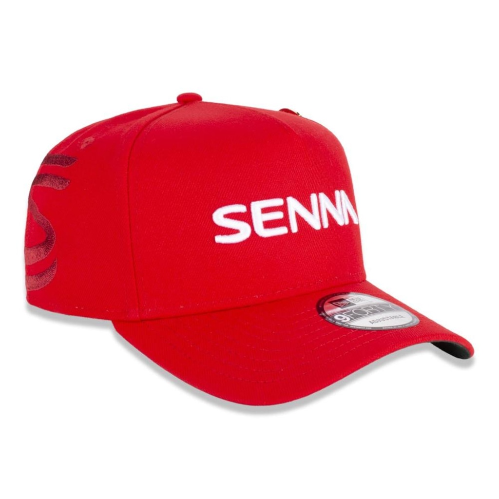 Imagem 3 do produto Bone New Era 9FORTY A-Frame Senna World Champion New Era Masculino