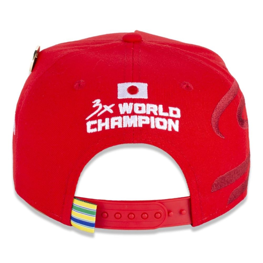 Imagem 4 do produto Bone New Era 9FORTY A-Frame Senna World Champion New Era Masculino
