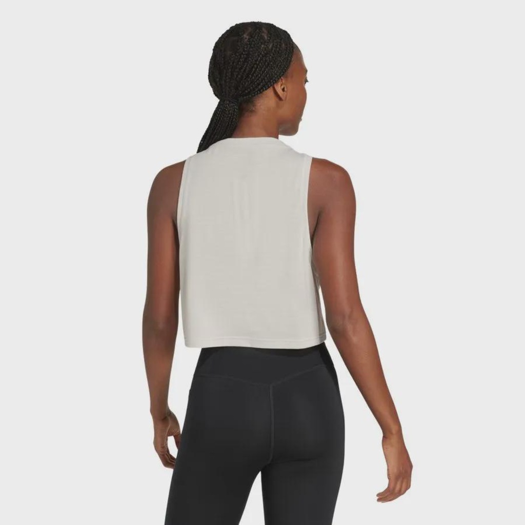 Imagem 2 do produto Camiseta Regata Feminina adidas Boxy Train Essentials