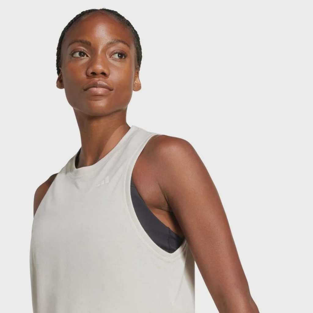 Imagem 3 do produto Camiseta Regata Feminina adidas Boxy Train Essentials