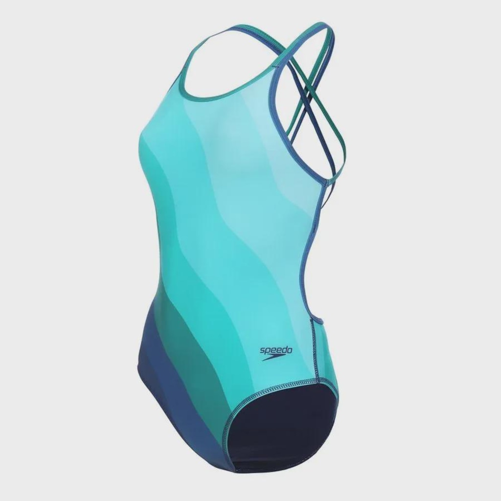 Imagem 2 do produto Maiô Speedo Four Stripes Waves Feminino