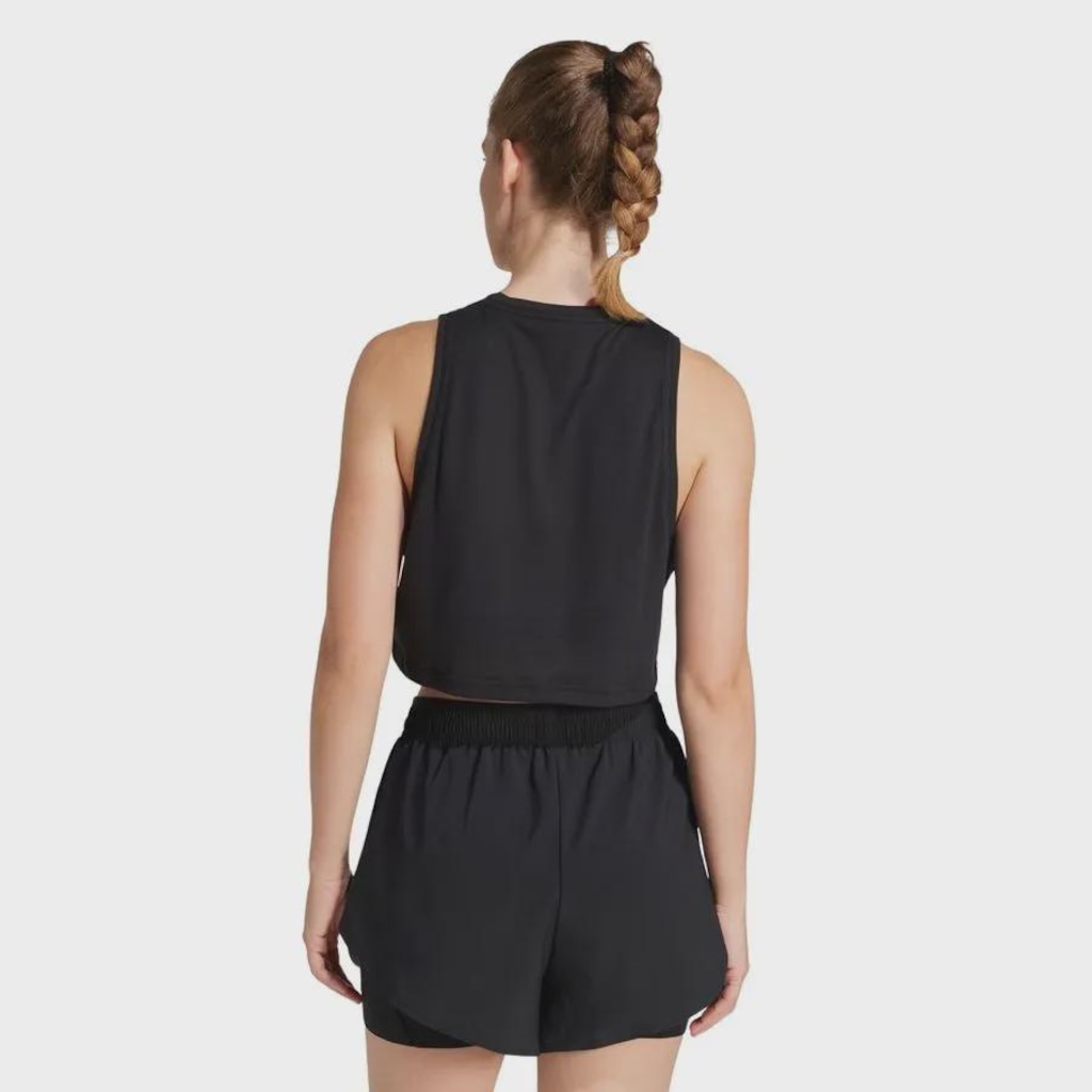 Imagem 2 do produto Camiseta Regata Feminina adidas Boxy Treino Train Essentials