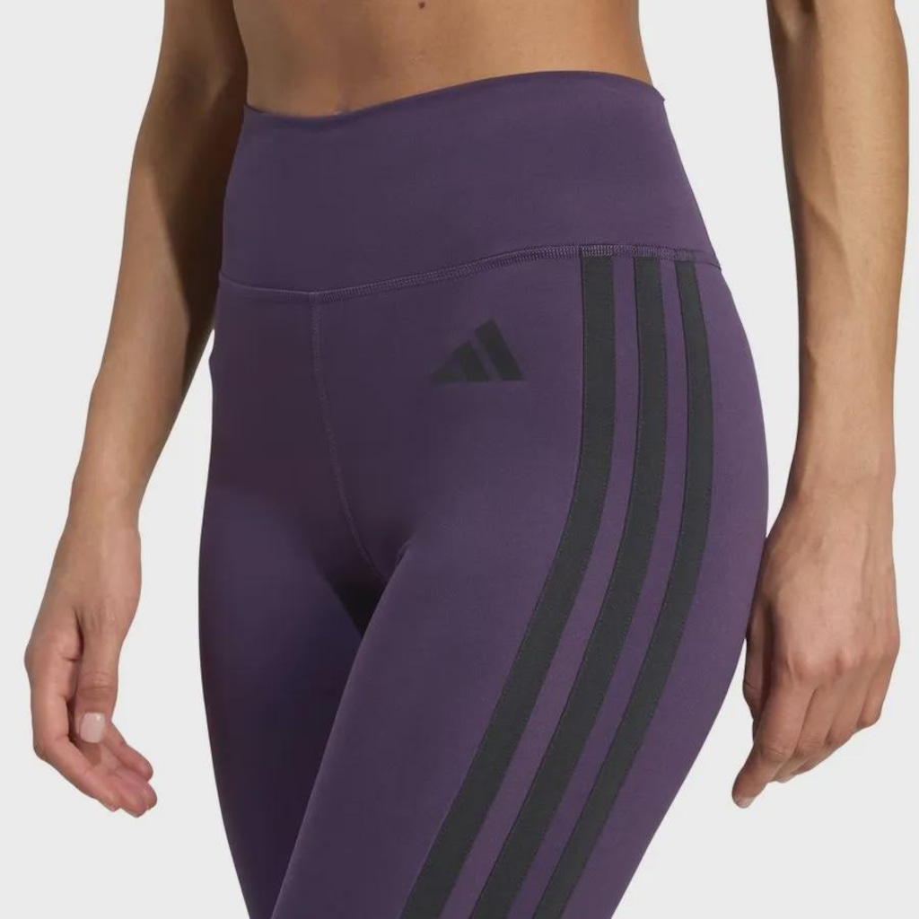 Imagem 3 do produto Calça Legging adidas Optime Essentials Três Listras 7/8 Feminina