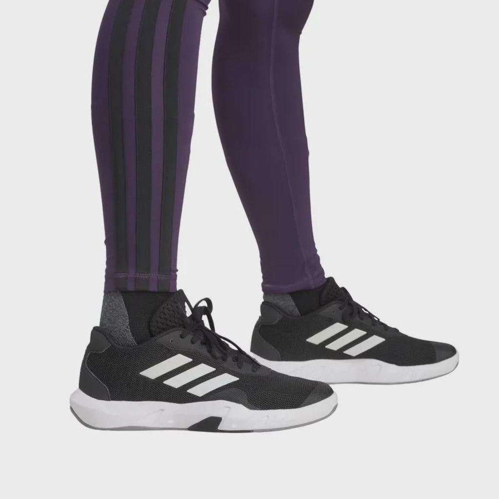 Imagem 4 do produto Calça Legging adidas Optime Essentials Três Listras 7/8 Feminina