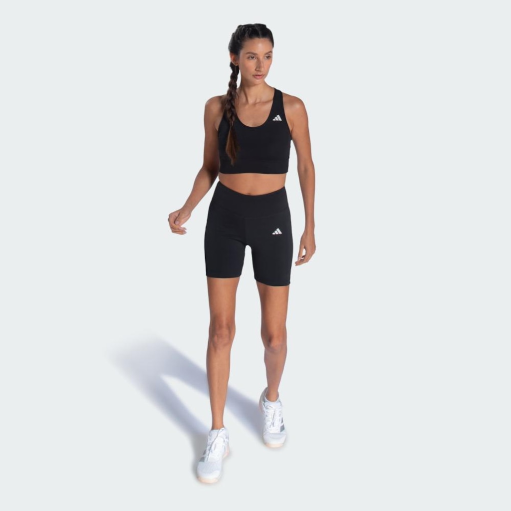 Imagem 3 do produto Bermuda Legging de Poliamida adidas Optime Feminina