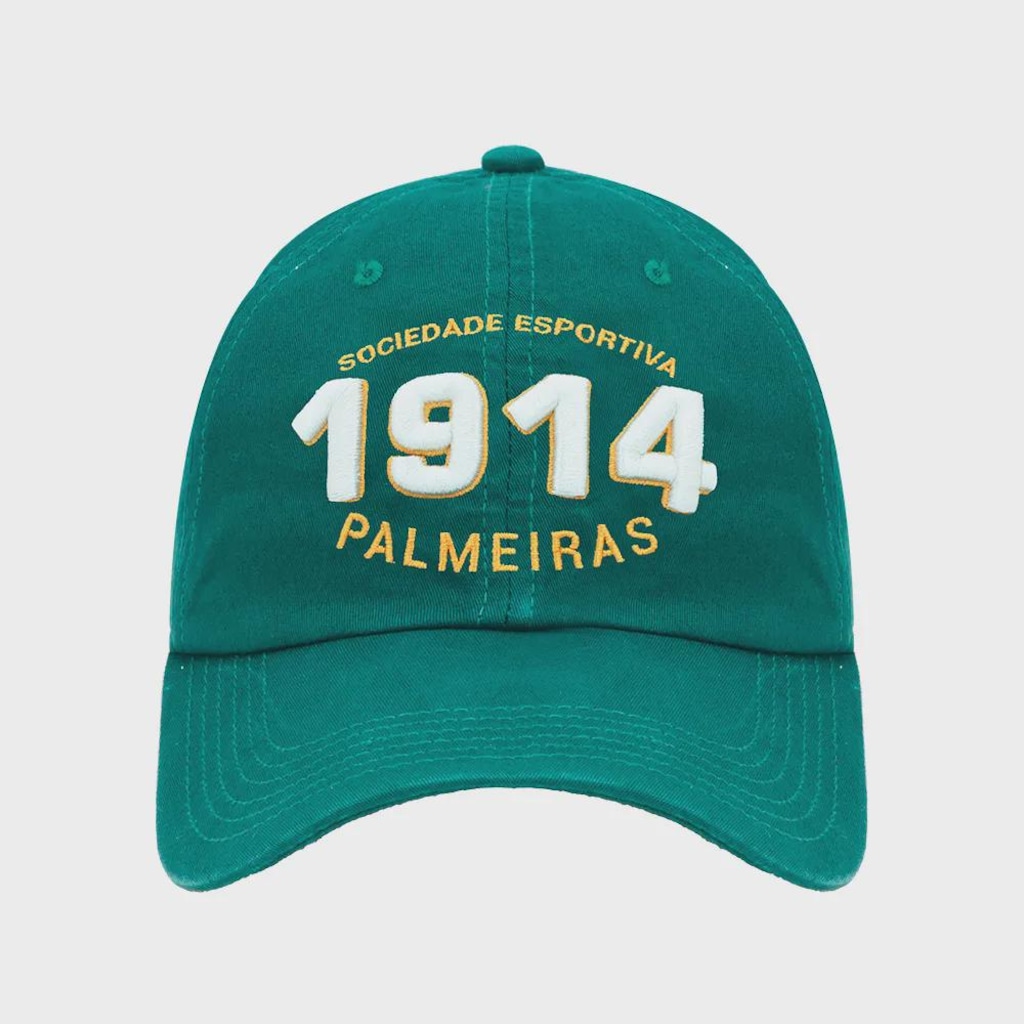 Imagem 1 do produto Boné Adulto Supercap do Palmeiras 1914 Aba Curva