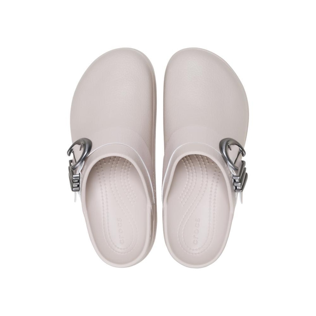 Imagem 4 do produto Sandália Crocs Dylan Platform Boho Buckle Clog Cocoa Cream - Unissex