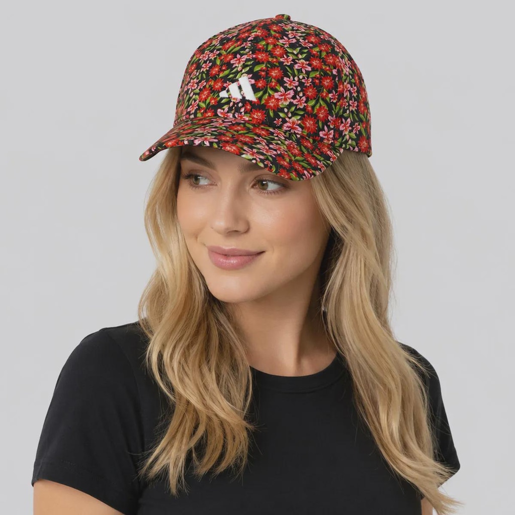 Imagem 5 do produto Boné Feminino adidas Farm Floral Aba Curva