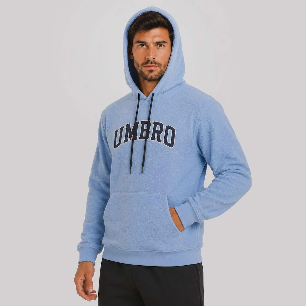 Imagem 3 do produto Blusão de Moletom com Capuz Umbro College Concept Masculino