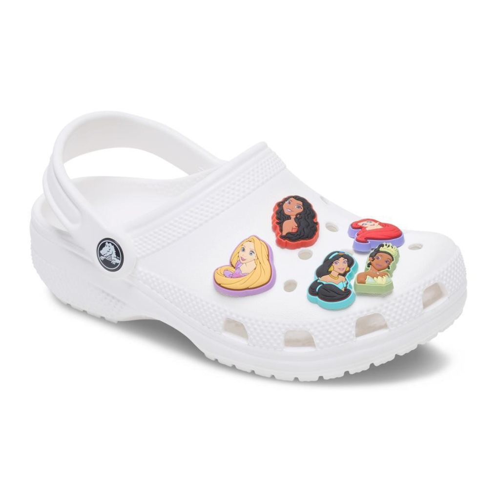 Imagem 2 do produto Jibbitz™ Crocs Princesas Da Disney Pack Com 5 Peças Único - Unissex