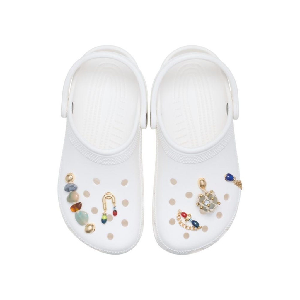 Imagem 2 do produto Jibbitz™ Crocs Pedras com Dourado Pack com 5 Peças Único - Unissex