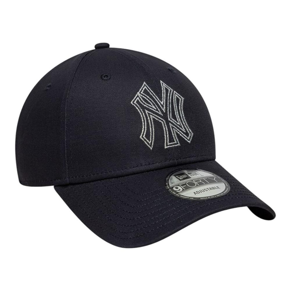 Imagem 3 do produto Boné Adulto New Era Metallic Outline 940 New York Yankees Aba Curva