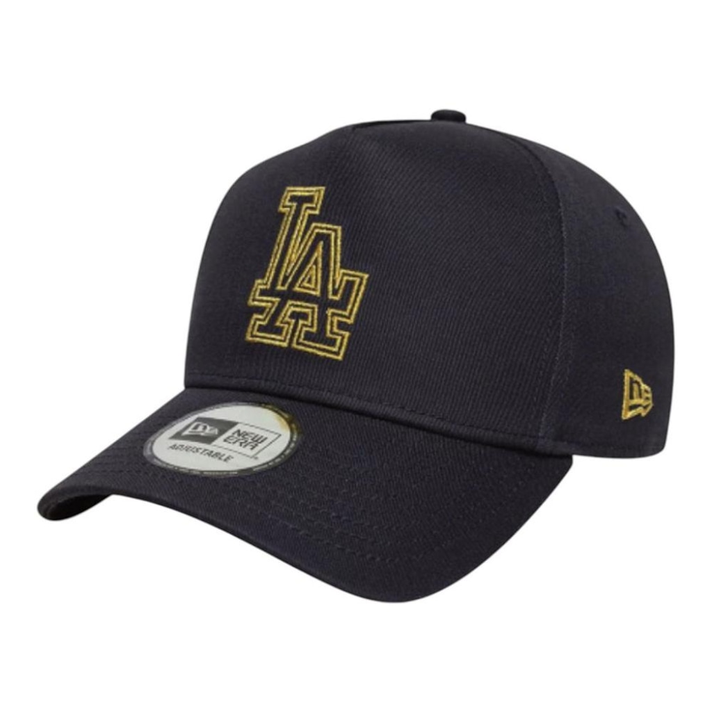 Imagem 2 do produto Boné Adulto New Era Metallic Outline Eframe Los Angeles Dodgers Aba Curva