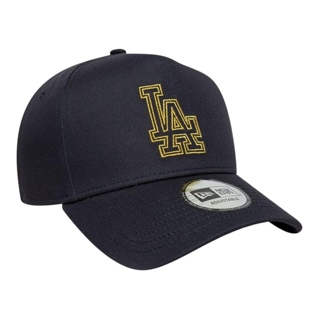 Imagem 3 do produto Boné Adulto New Era Metallic Outline Eframe Los Angeles Dodgers Aba Curva
