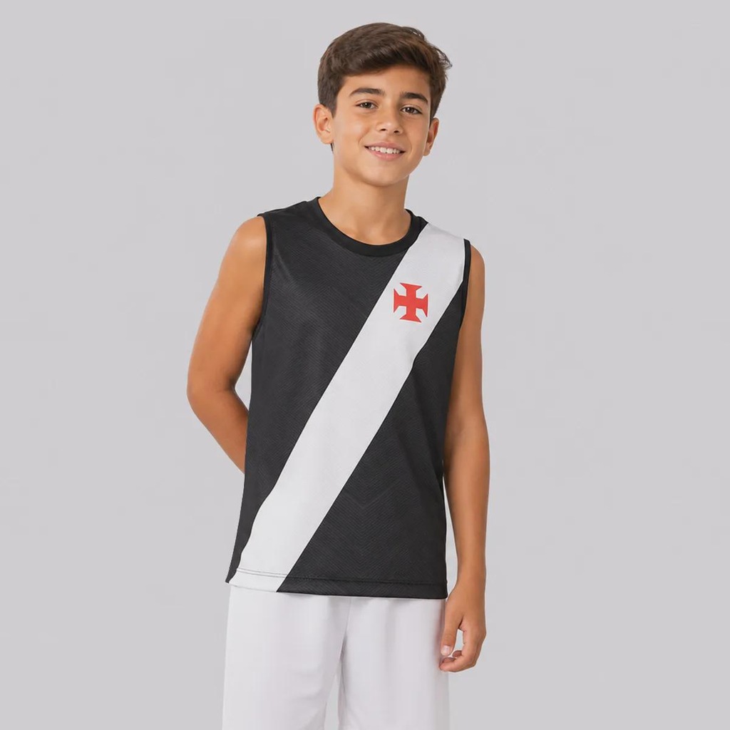 Imagem 2 do produto Camiseta Regata Vasco Baque Infantil