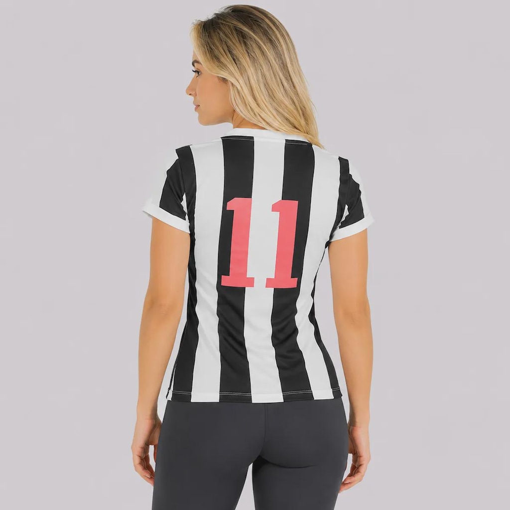Imagem 4 do produto Camisa do Atlético Mineiro Retrô 1983 Éder Feminina