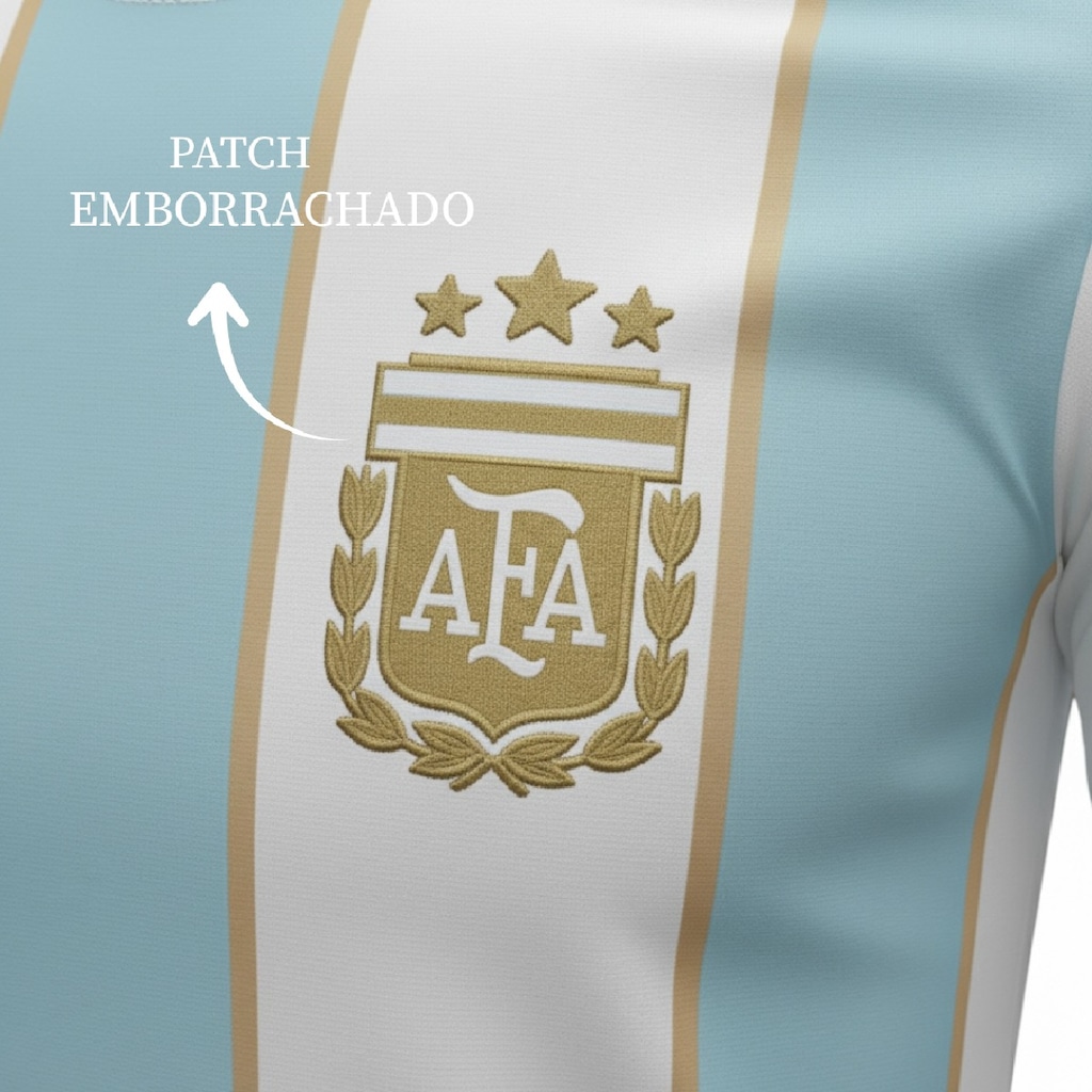 Imagem 2 do produto Camisa Argentina Balboa Dry Messi 10 - Infantil