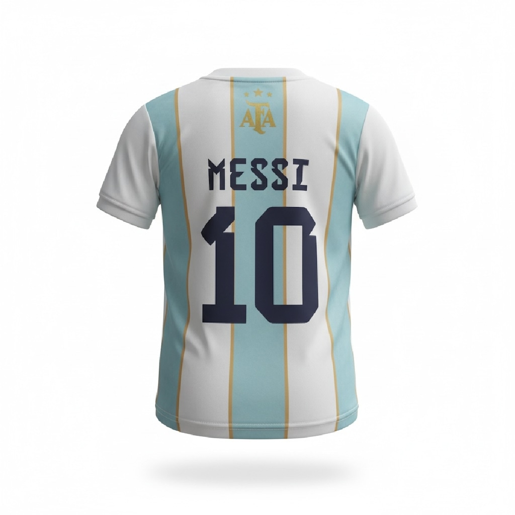 Imagem 4 do produto Camisa Argentina Balboa Dry Messi 10 - Infantil