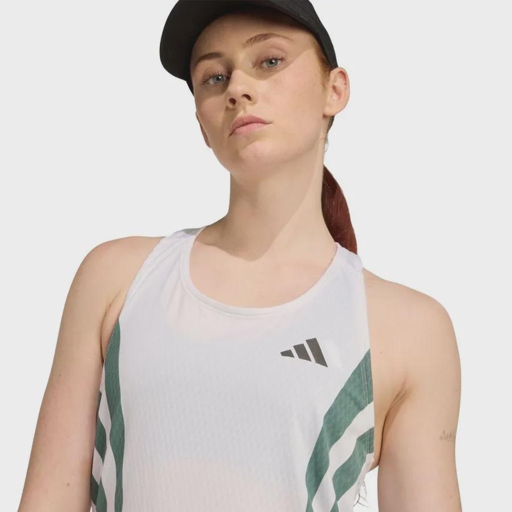 Imagem 3 do produto Camiseta Regata adidas Adizero Seasonal - Feminina
