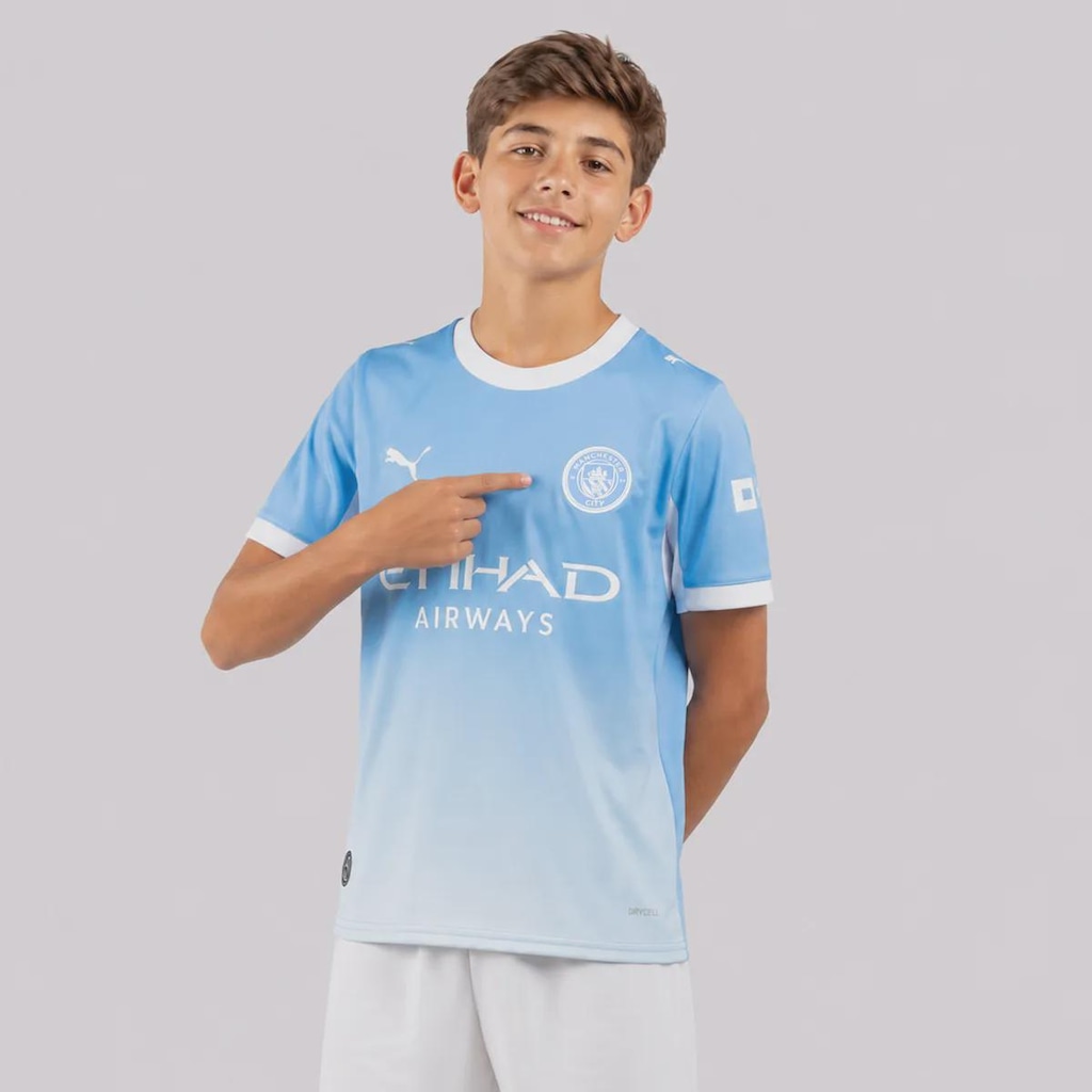 Imagem 2 do produto Camisa do Manchester City I 26/27 Puma Infantil