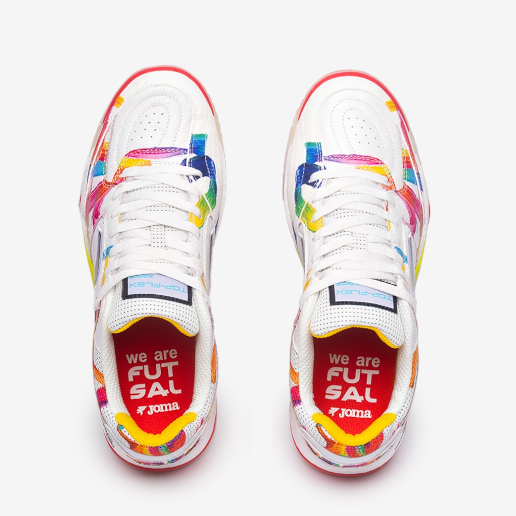 Imagem 5 do produto Chuteira de Futsal Adulto Joma Top Flex Plus Graffiti