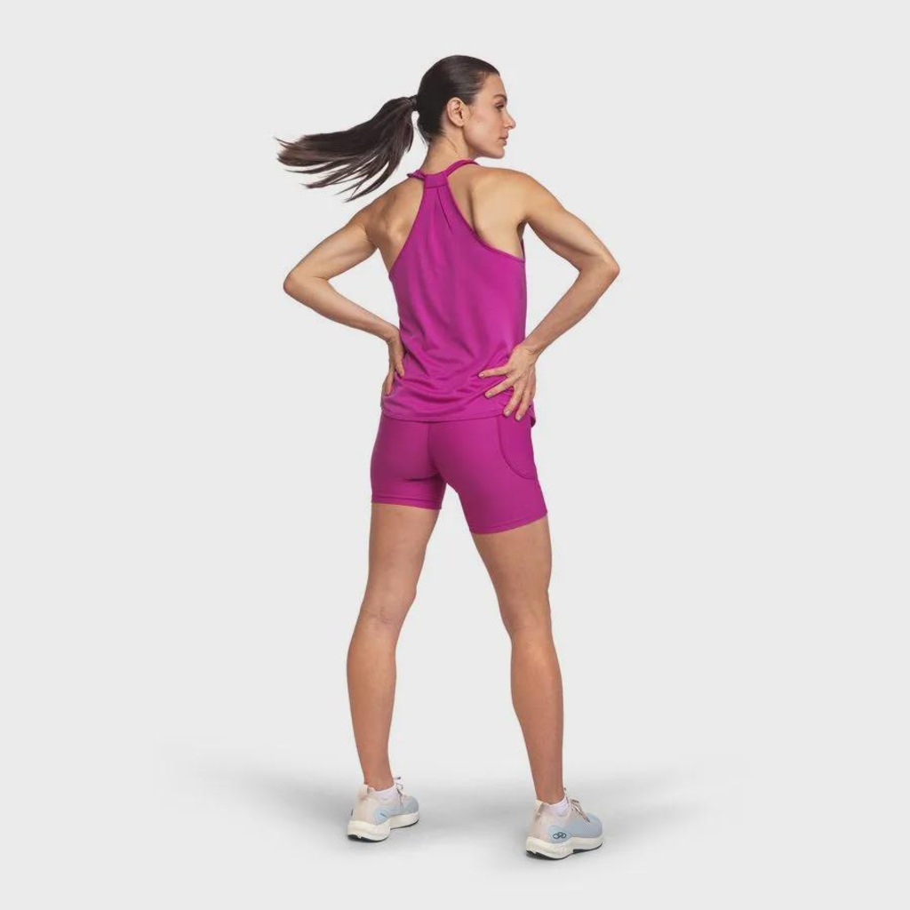 Imagem 4 do produto Camiseta Regata Olympikus Comprimento Alongada - Feminina