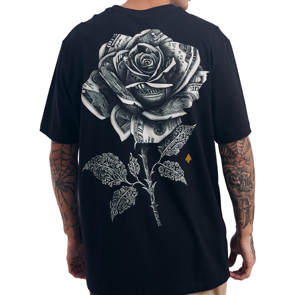 Imagem 2 do produto Camiseta MCD Costas Rosa Dolar Masculina
