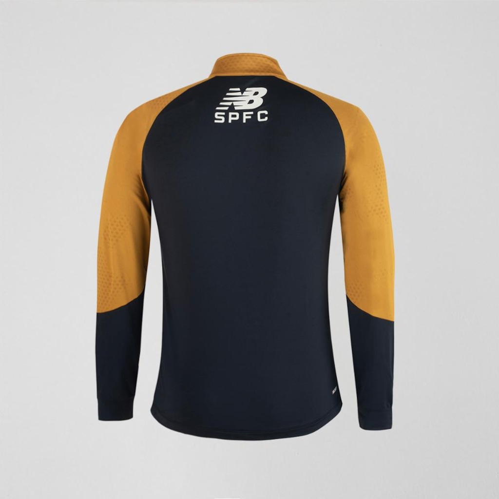 Imagem 3 do produto Blusão Manga Longa do São Paulo FC New Balance Treino 1/2 Zíper 2026 Masculino