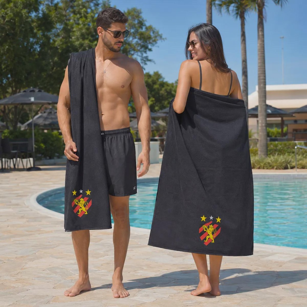 Imagem 2 do produto Toalha de Banho Sport Recife Escudo Unissex