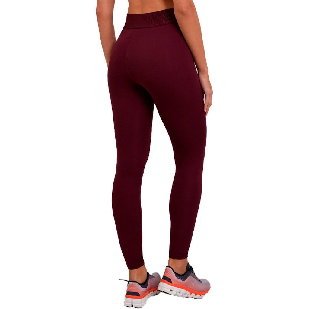 Imagem 2 do produto Calça Legging Alto Giro Cós Canelado Feminina