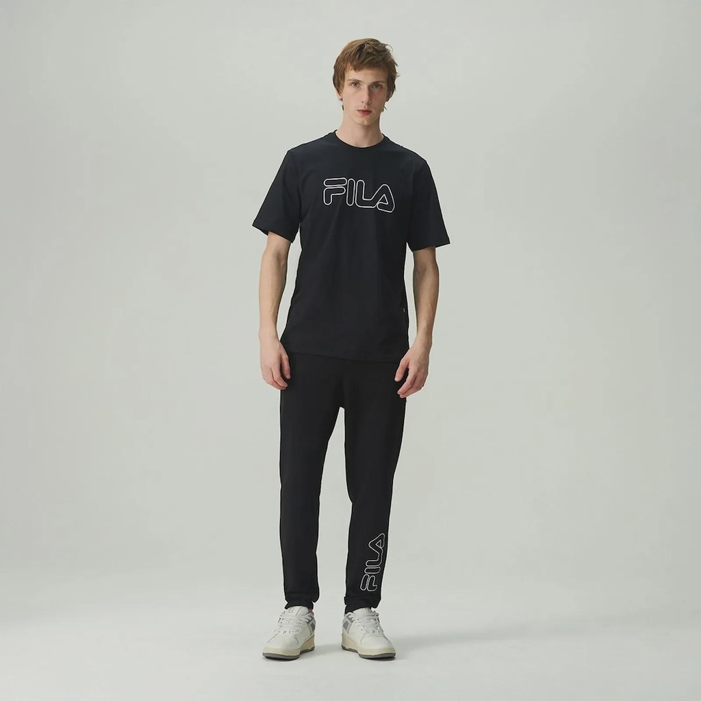 Imagem 2 do produto Camiseta Fila Regular Letter Outline Masculina