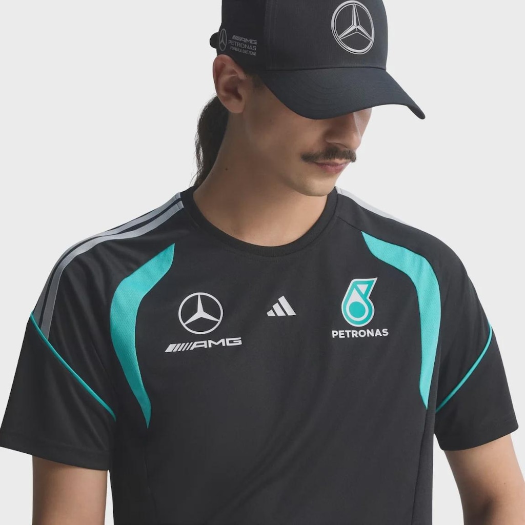 Imagem 4 do produto Camisa adidas Mercedes - AMG Petronas F1 Team Mechanics Masculino