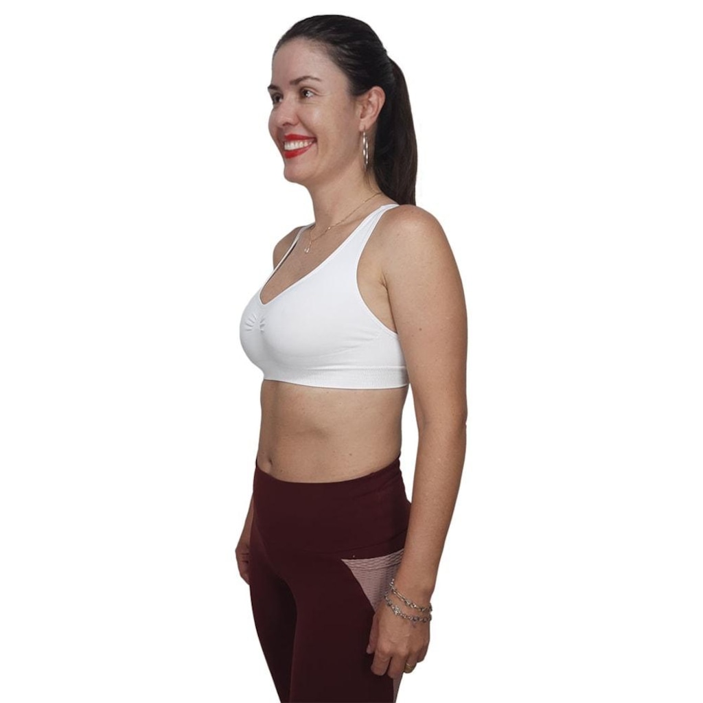 Imagem 3 do produto Top Selene Sem Costura Nadador Feminino