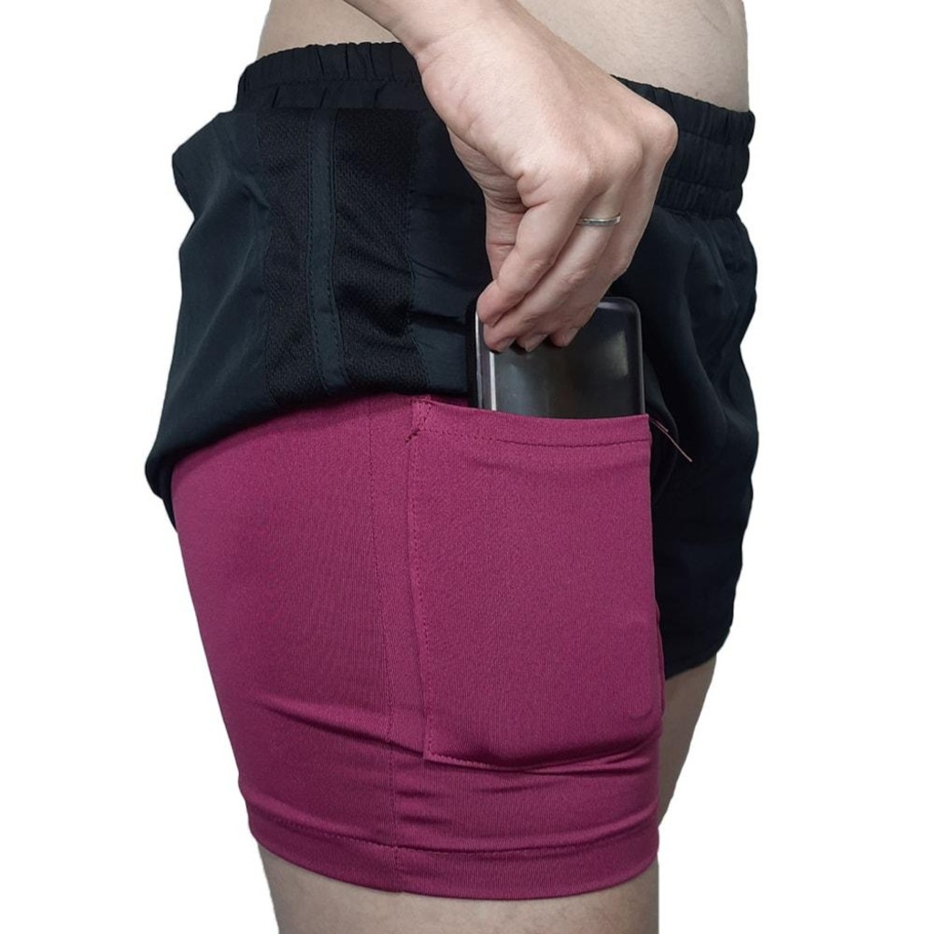 Imagem 3 do produto Short Speedo Neon Com Bermuda Interna Feminino