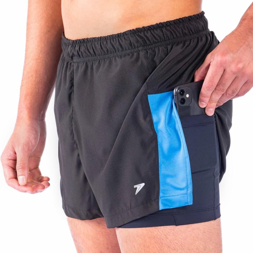 Imagem 2 do produto Short Poker Runner Max Com Bermuda Térmica Masculino