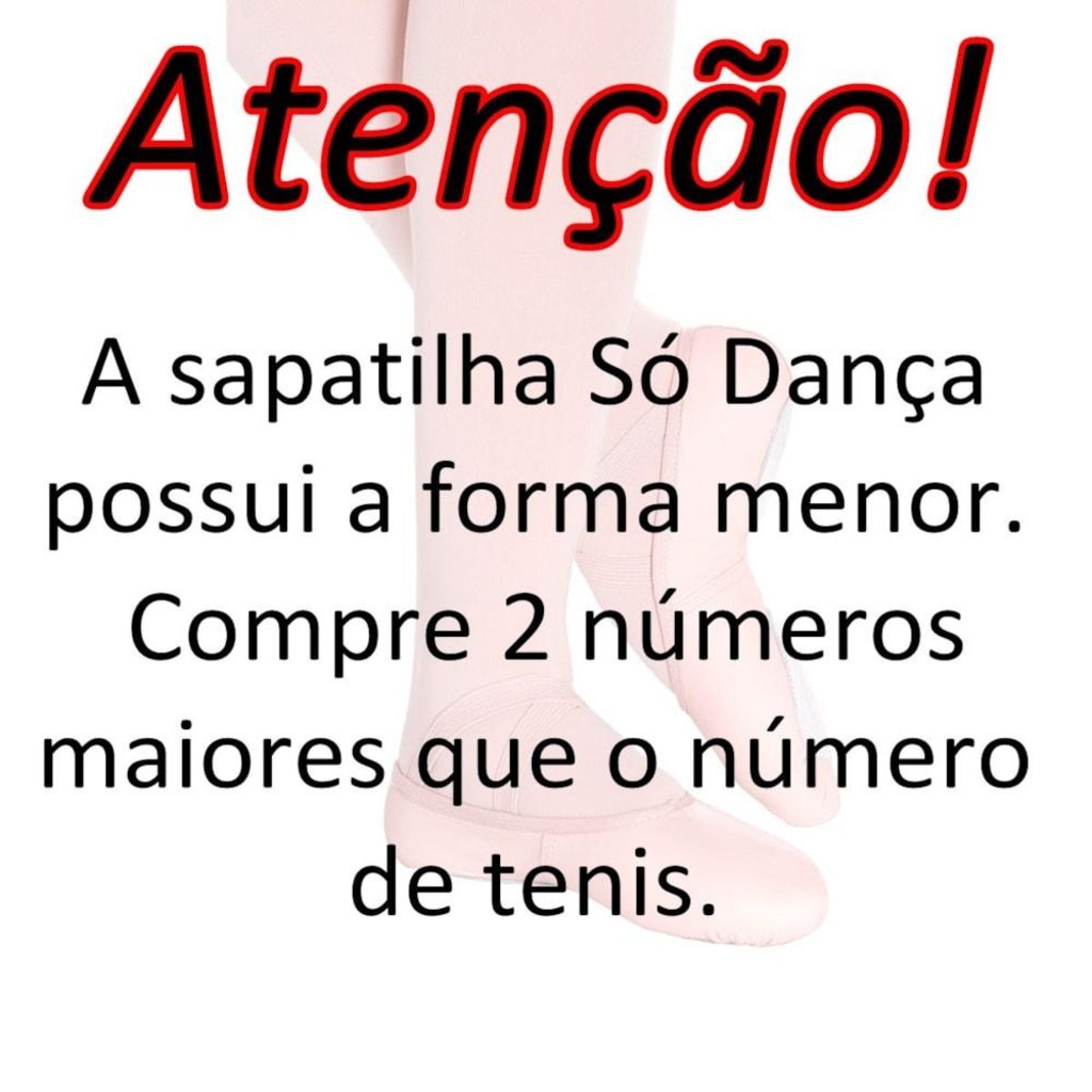 Imagem 2 do produto Sapatilha Só Dança Meia Ponta Profissional