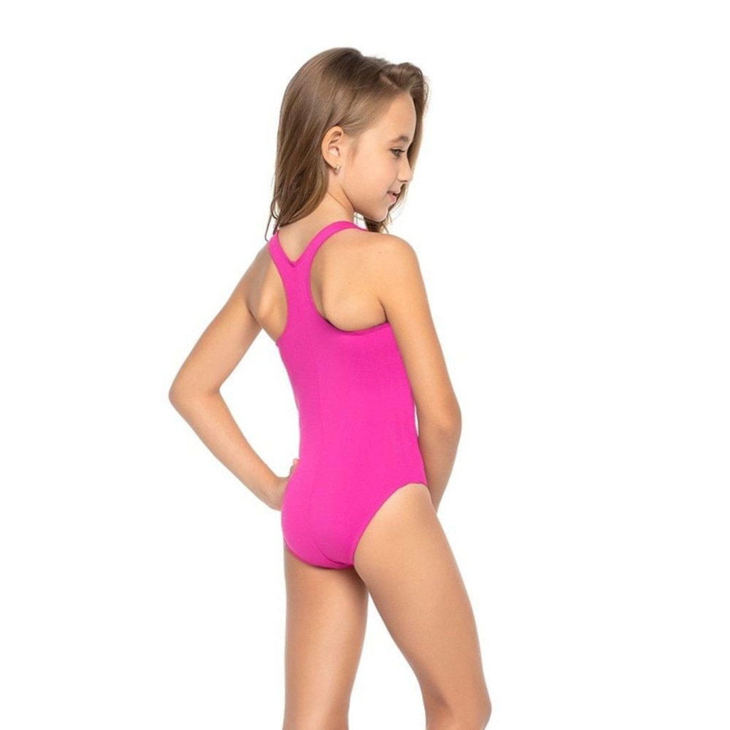 Imagem 2 do produto Maiô Natação Trinys Helanca Costas Nadador Infantil