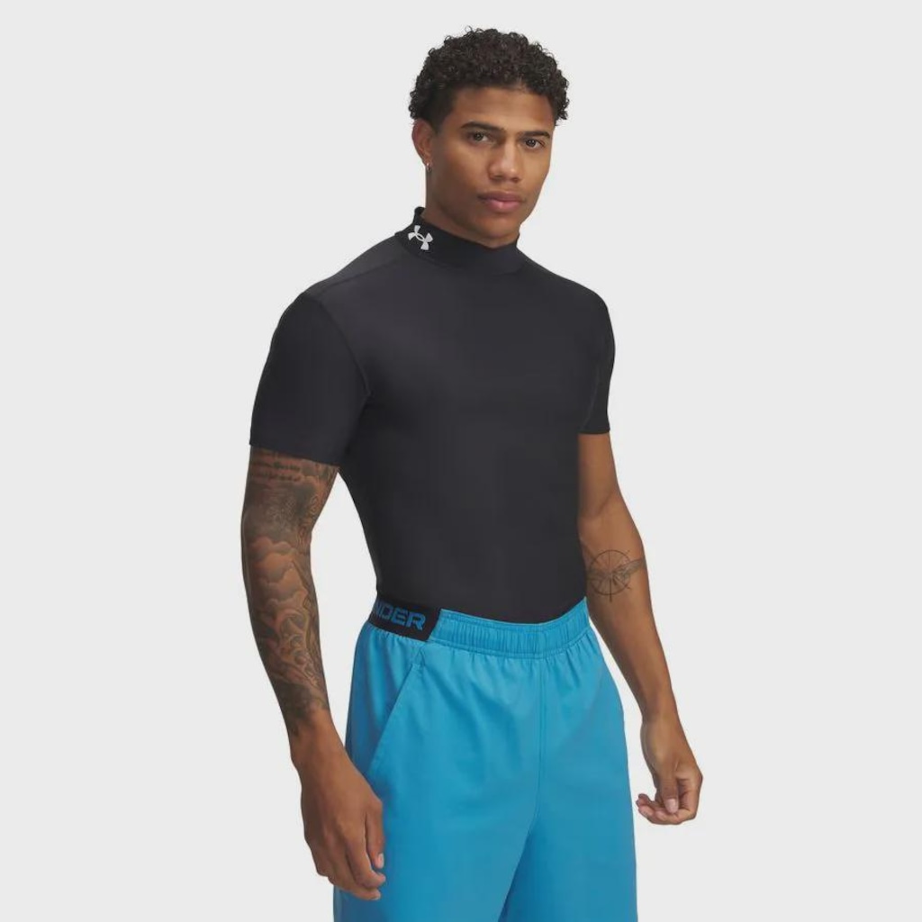 Imagem 1 do produto Camiseta Under Armour HG OG Compressão Mock Masculina
