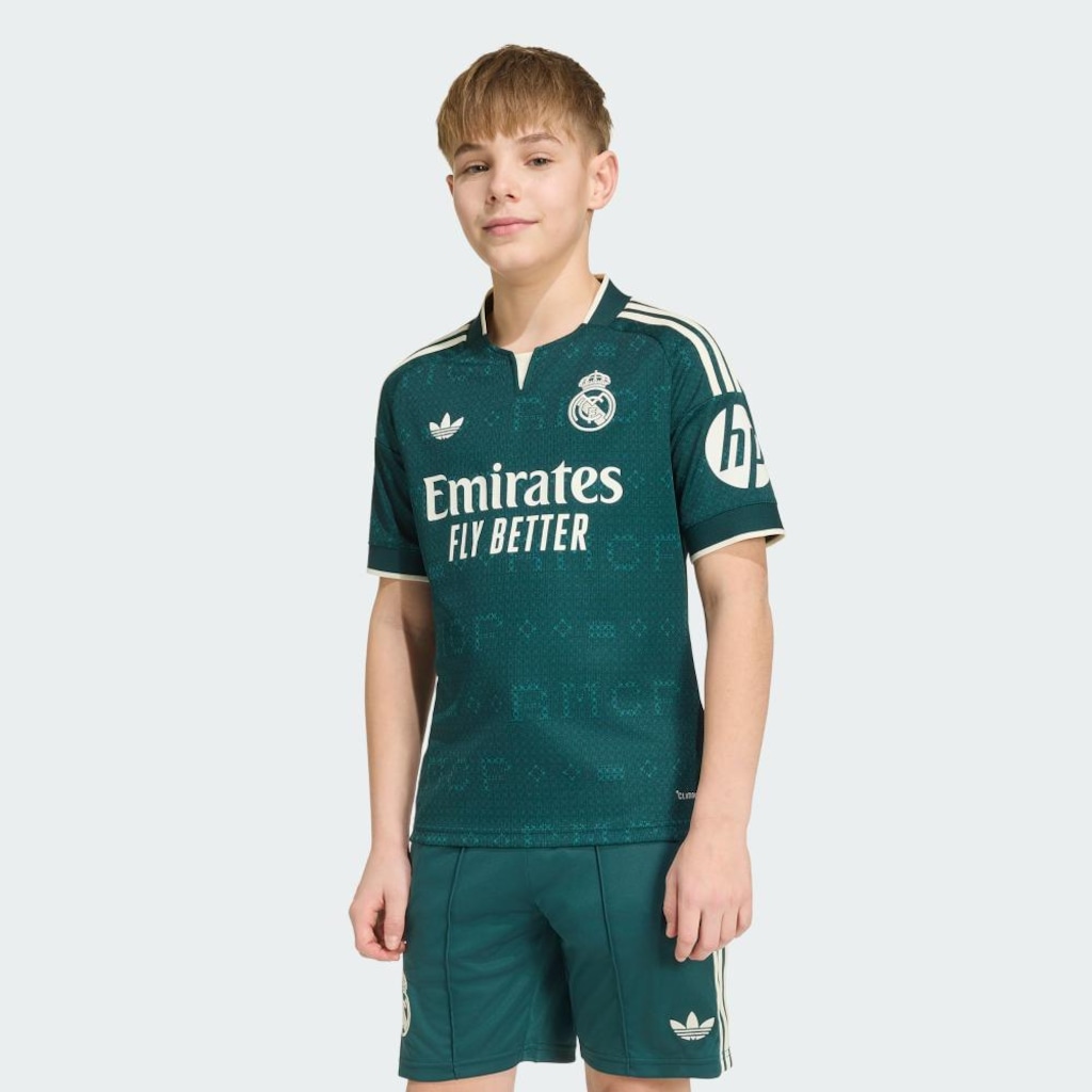 Imagem 3 do produto Camisa Real Madrid II 2026/27 adidas Infantil