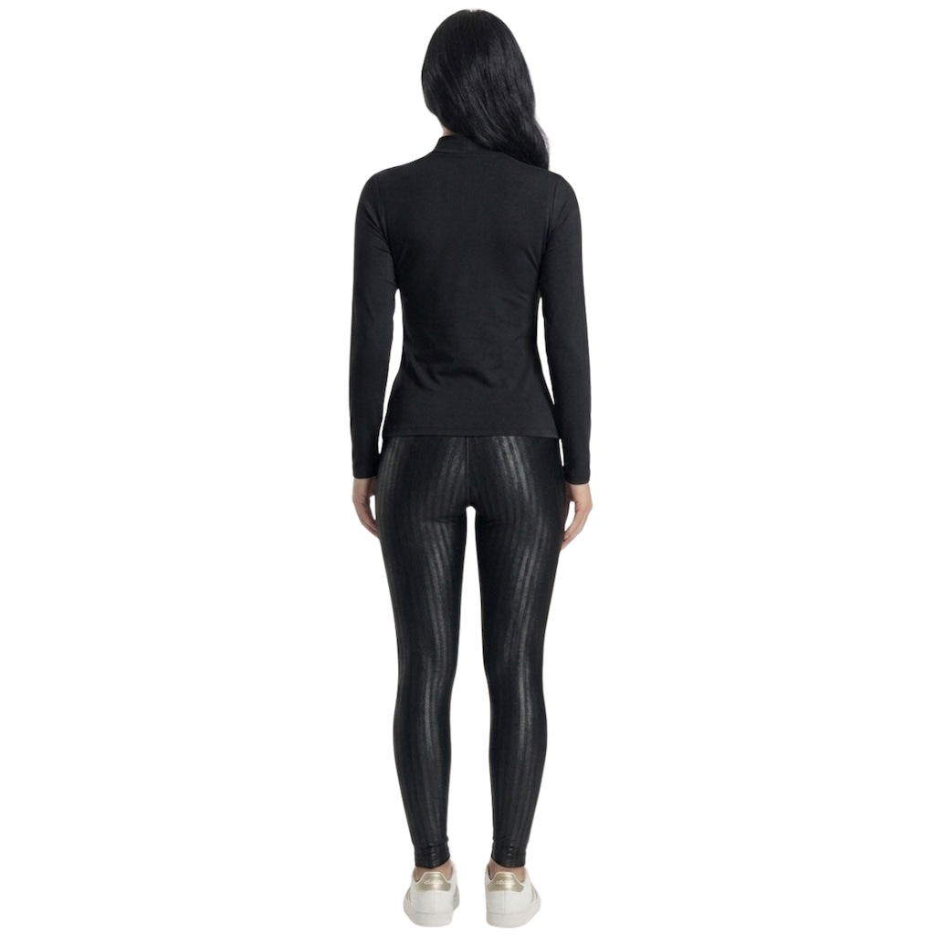 Imagem 3 do produto Conjunto Fitness Vekyo Feminino Blusa Térmica Proteção UV e Calça New Zig