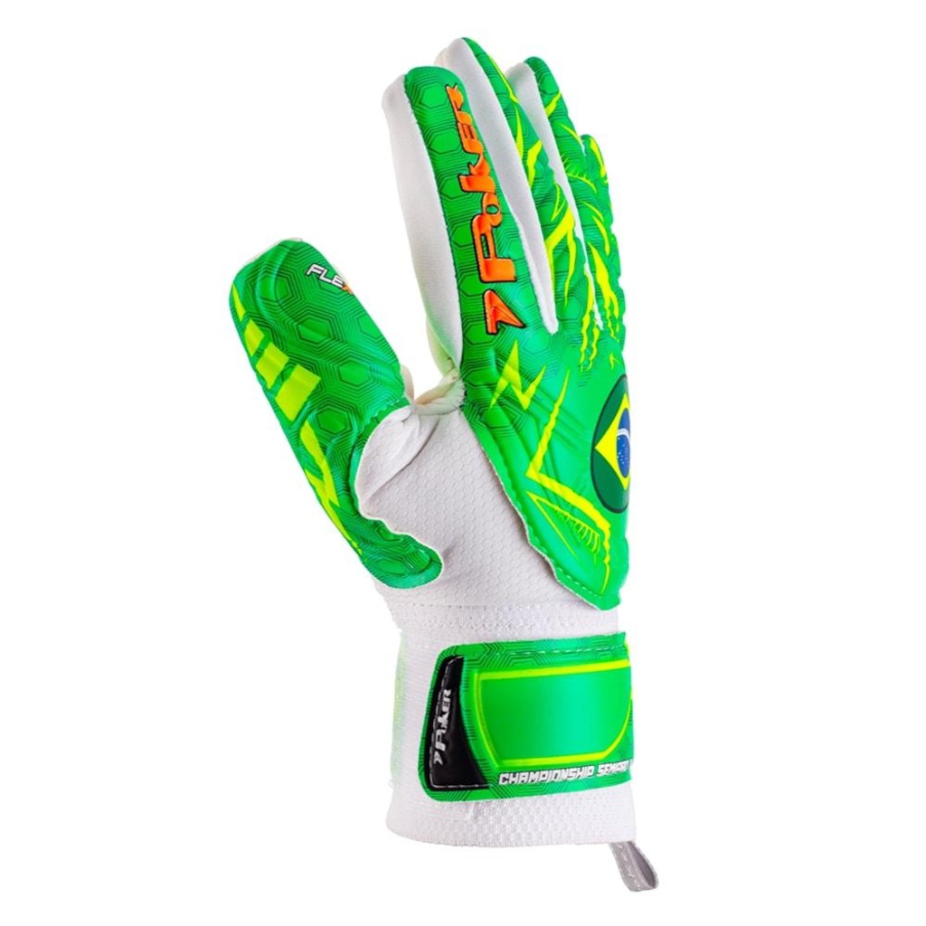 Imagem 2 do produto Luva de Goleiro Poker Campo Championship II Semi Pro Unissex