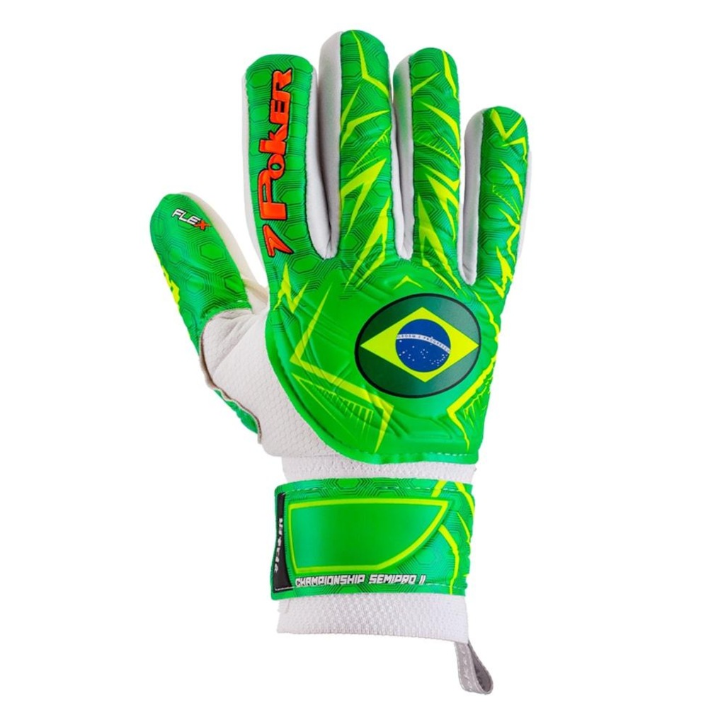 Imagem 3 do produto Luva de Goleiro Poker Campo Championship II Semi Pro Unissex