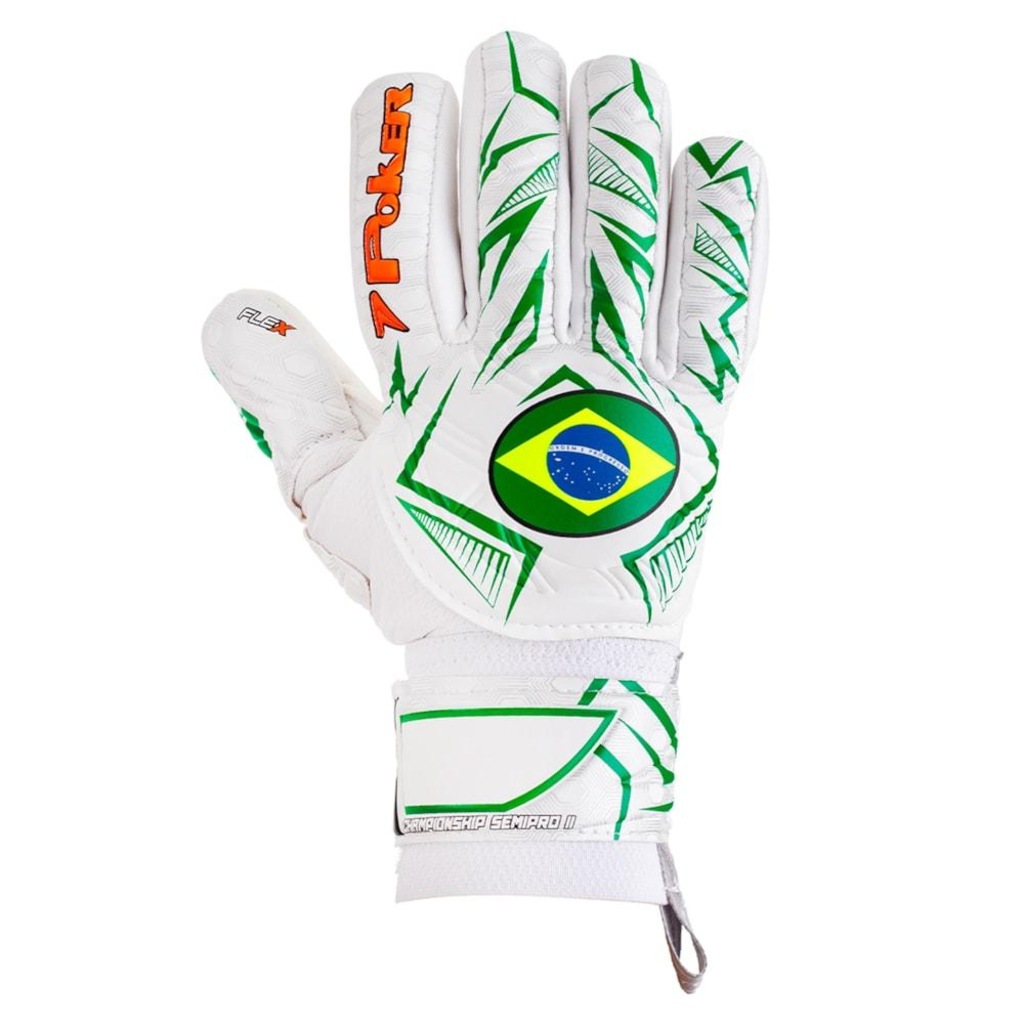 Imagem 2 do produto Luva de Goleiro Poker Campo Championship II Semi Pro Unissex