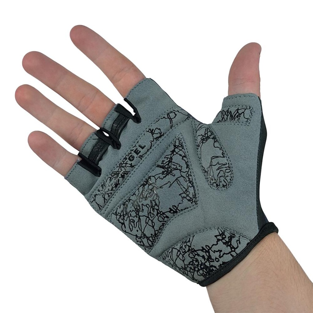 Imagem 2 do produto Par de Luva de Ciclismo Poker Bike Gel Aeolus Feminina